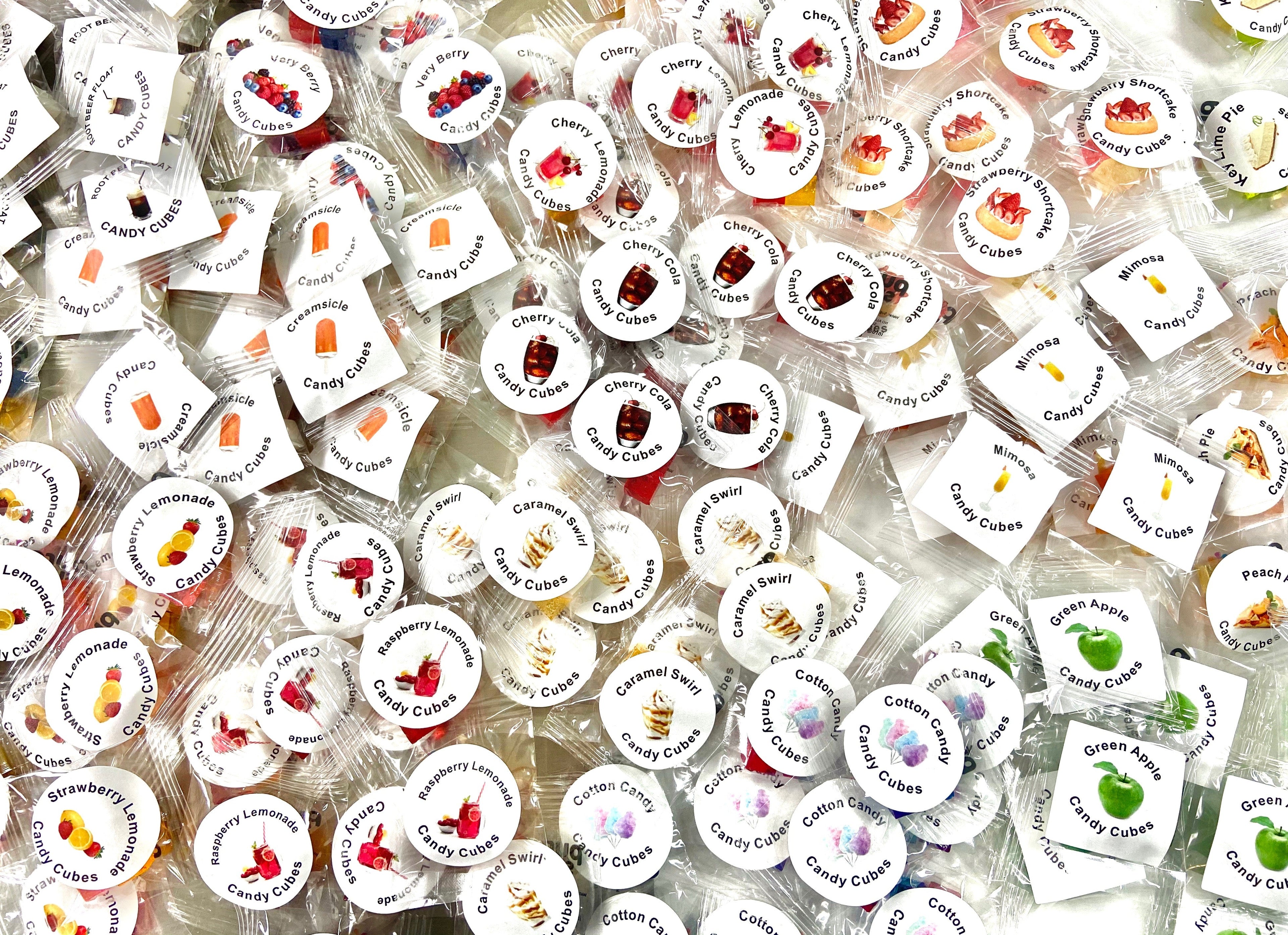 Candy Cubes - Assorted Sample Pack of 10