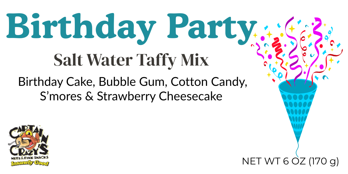 Birthday Party Salt Water Taffy Mix