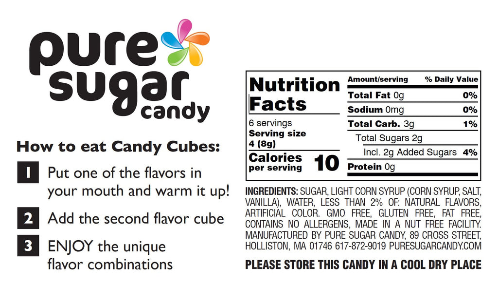 Candy Cubes - Banana Split
