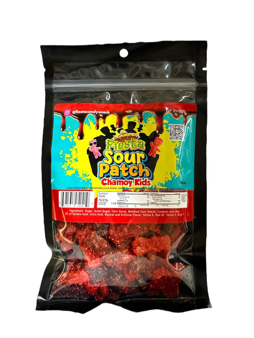 Fiestas Sour Patch Kids with Chamoy