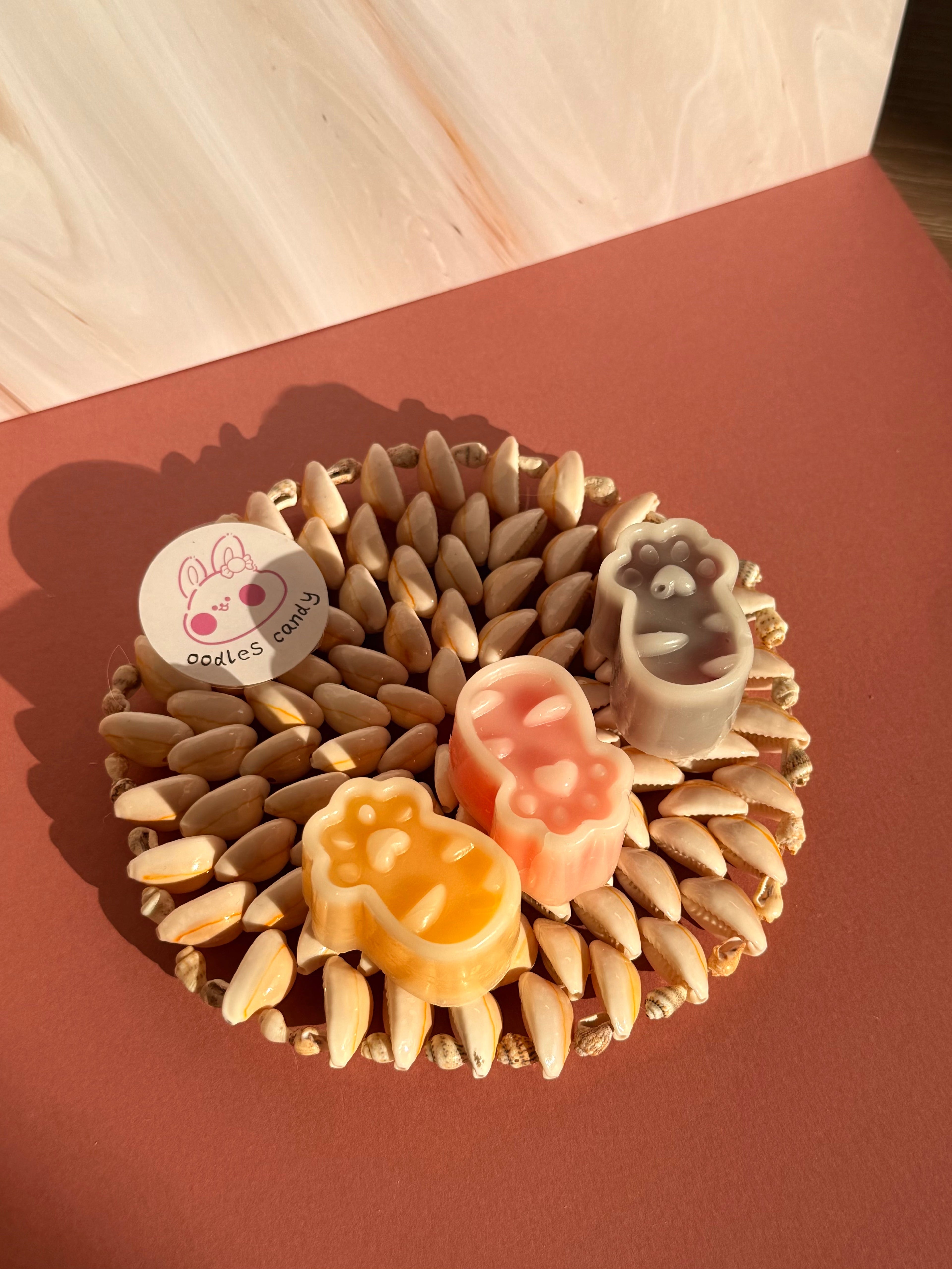 Cats And Fish Wax Candy Set