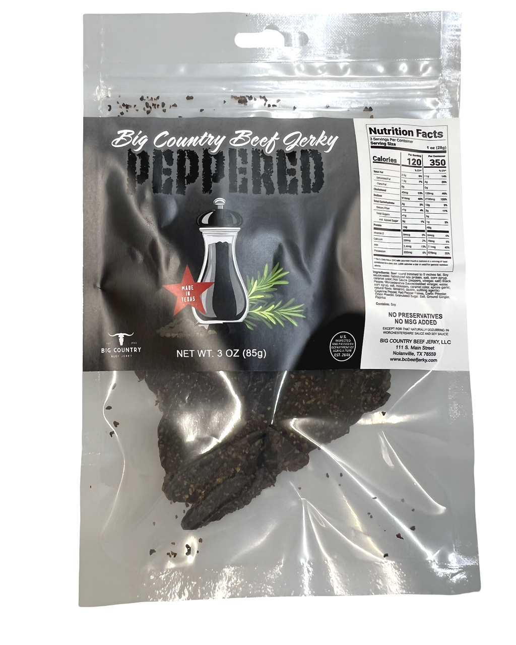 Peppered