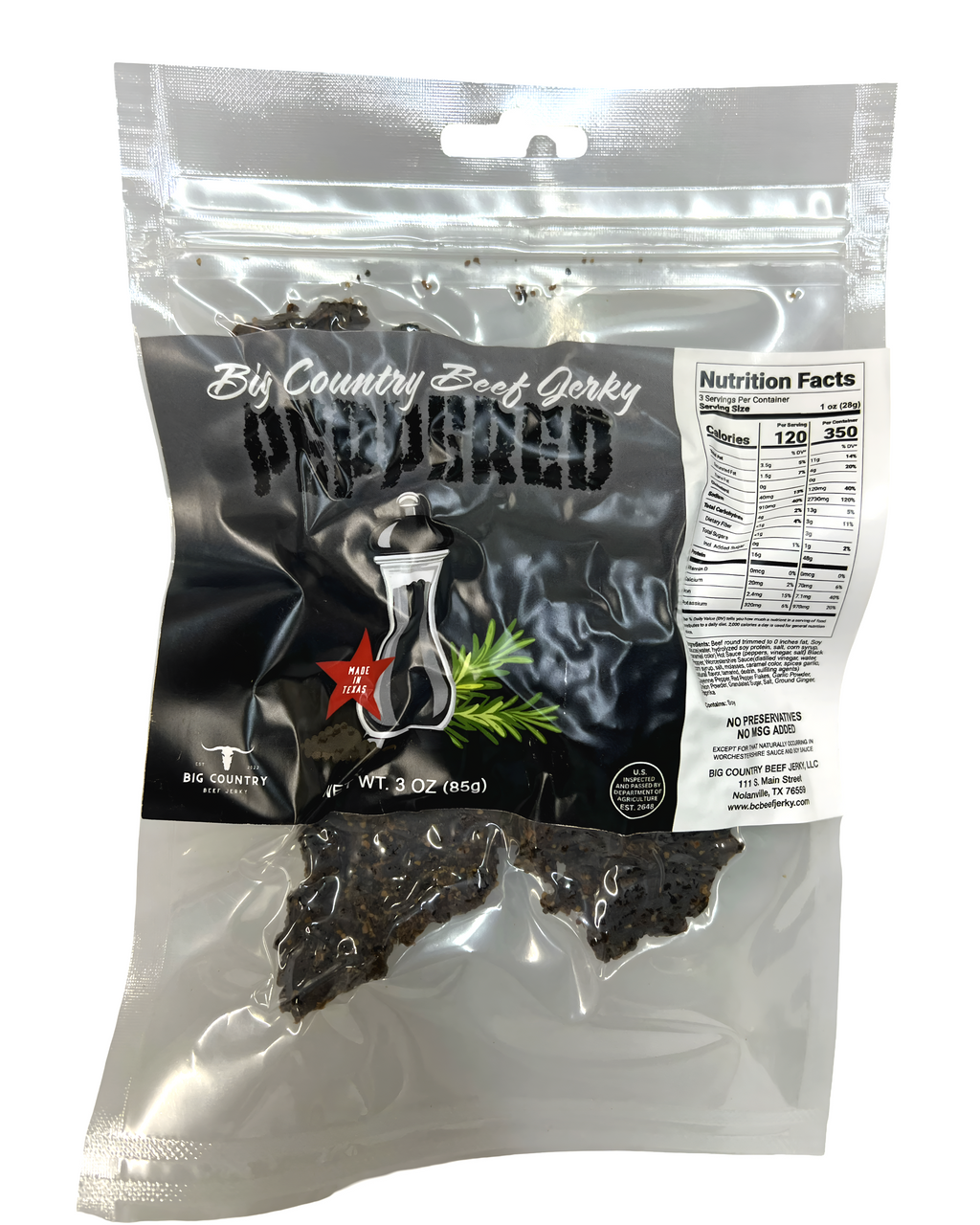 Peppered