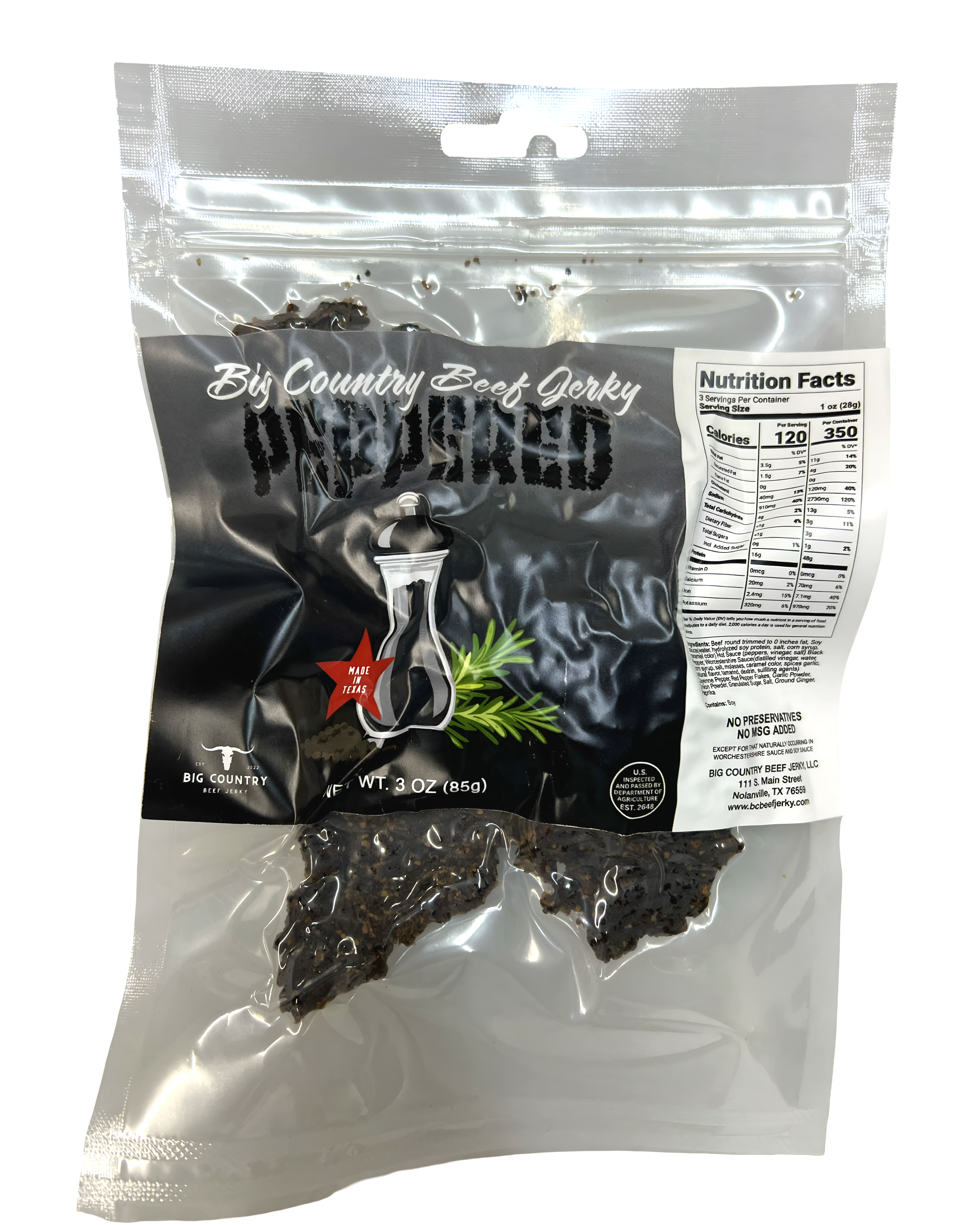 Peppered