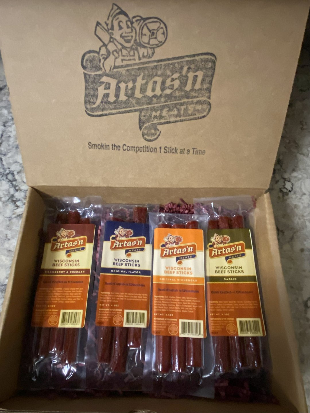 The Mild 4 Beef Stick Pak
