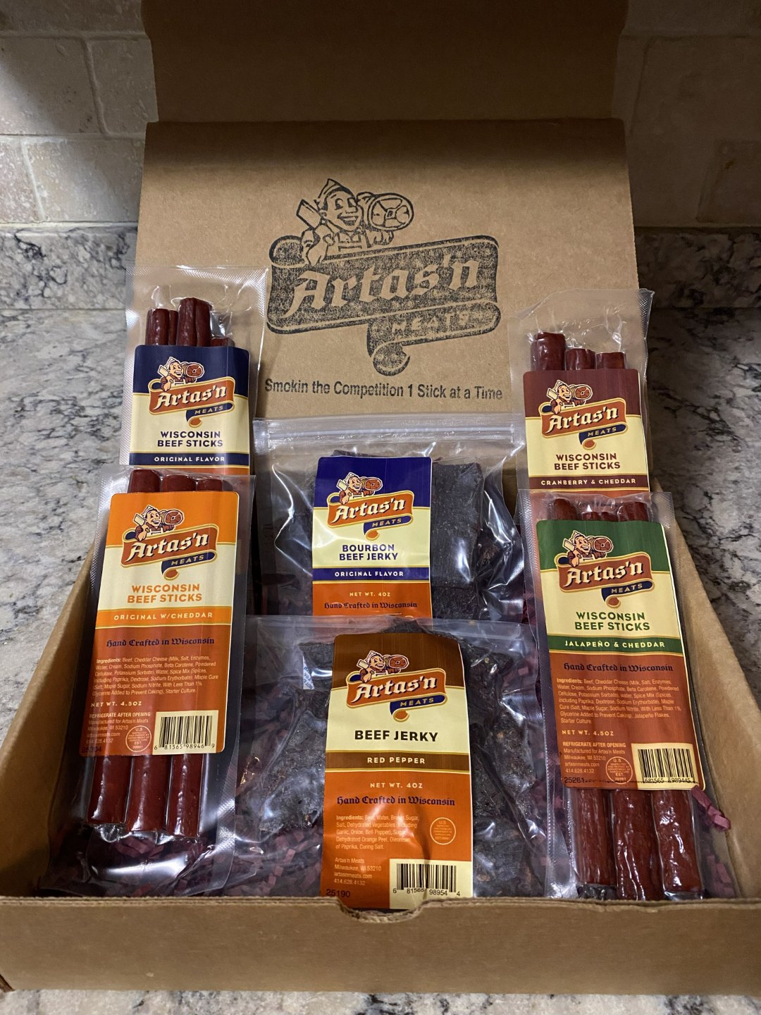 The Beef Stick & Jerky Sampler Pak