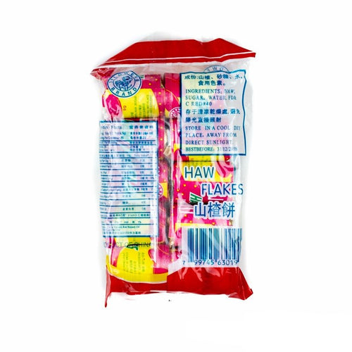3 Flowers Haw Flakes Traditional Chinese Hard Fruit Candy
