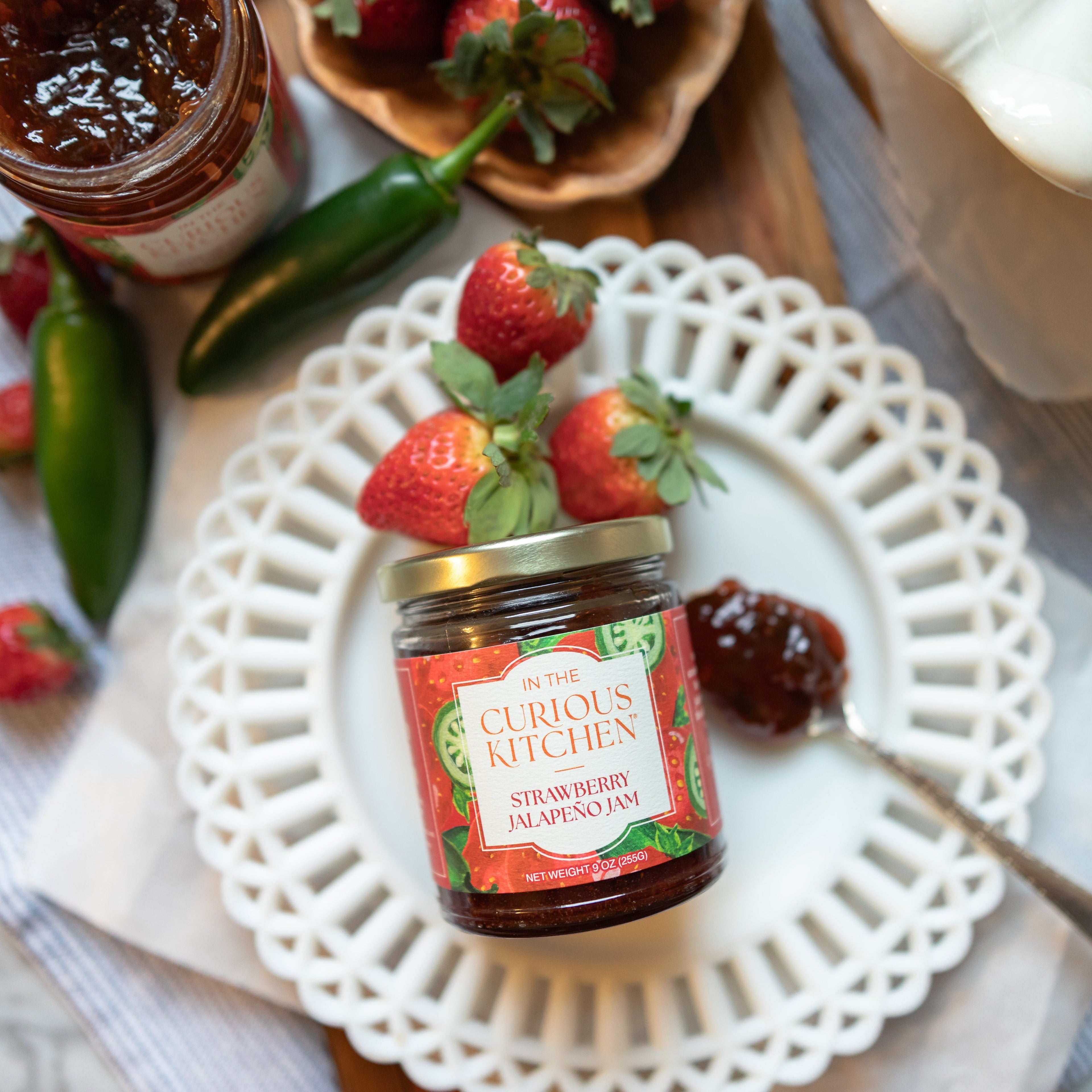 Strawberry Jalapeño Jam | Sweet Heat Jam
