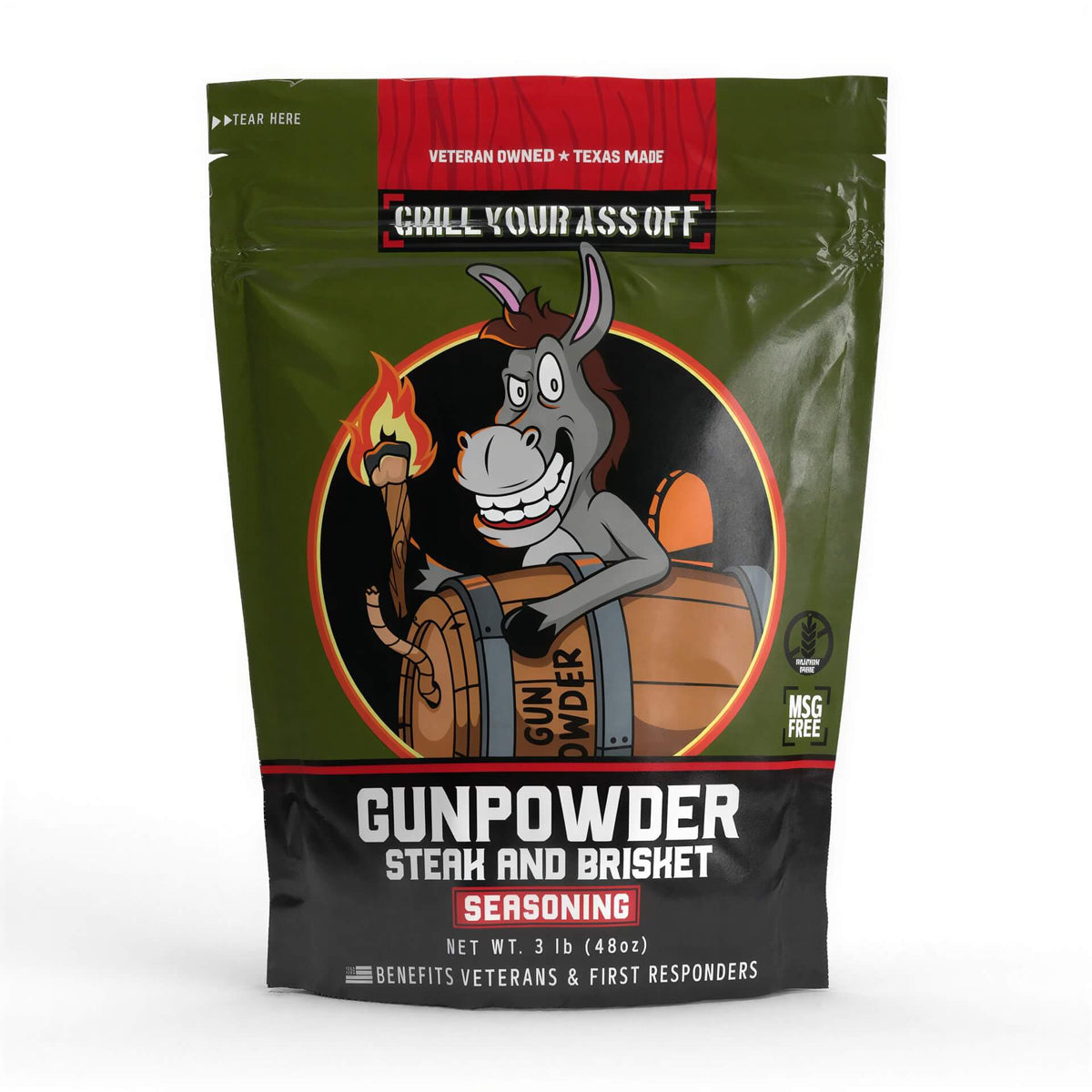 Gunpowder Steak & Brisket Seasoning