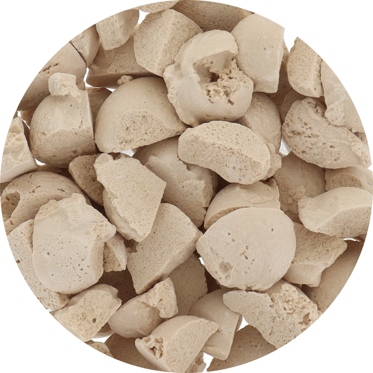 Freeze Dried Ice Cream That Does Not Melt (Bits) Hazelnut