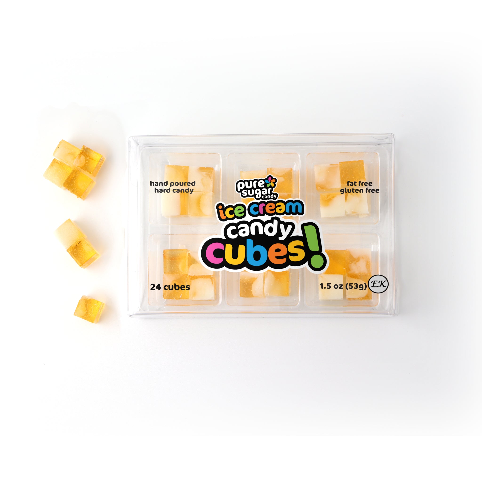 Candy Cubes - Caramel Swirl Ice Cream